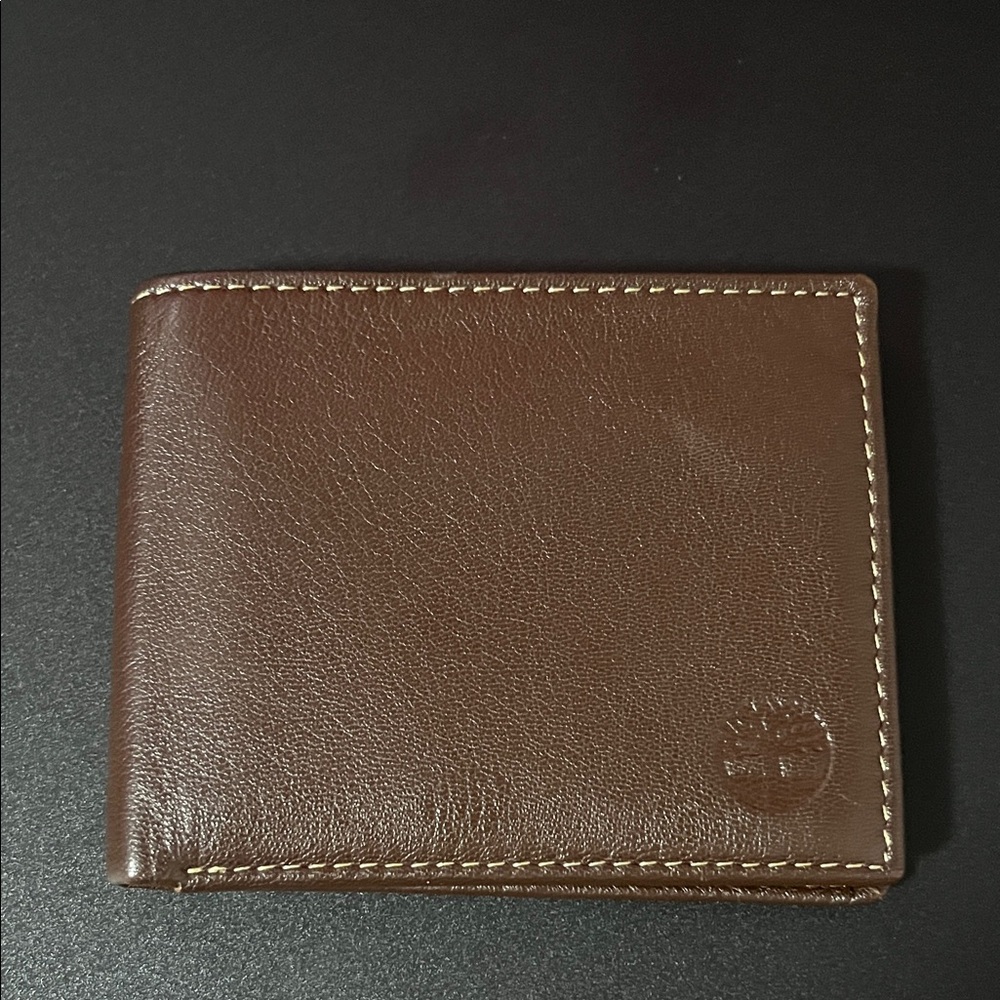 Brown Timberland Leather Wallet